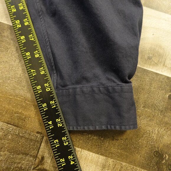 Polo Ralph Lauren Blaire Button Down Shirt Men’s XXL Navy Cotton Classic Fit - Picture 8 of 10